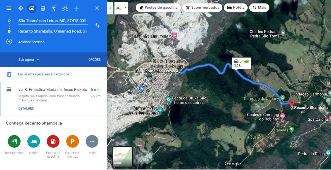 Chale 1 - Recanto Shambala São Tomé das Letras Kültér fotó
